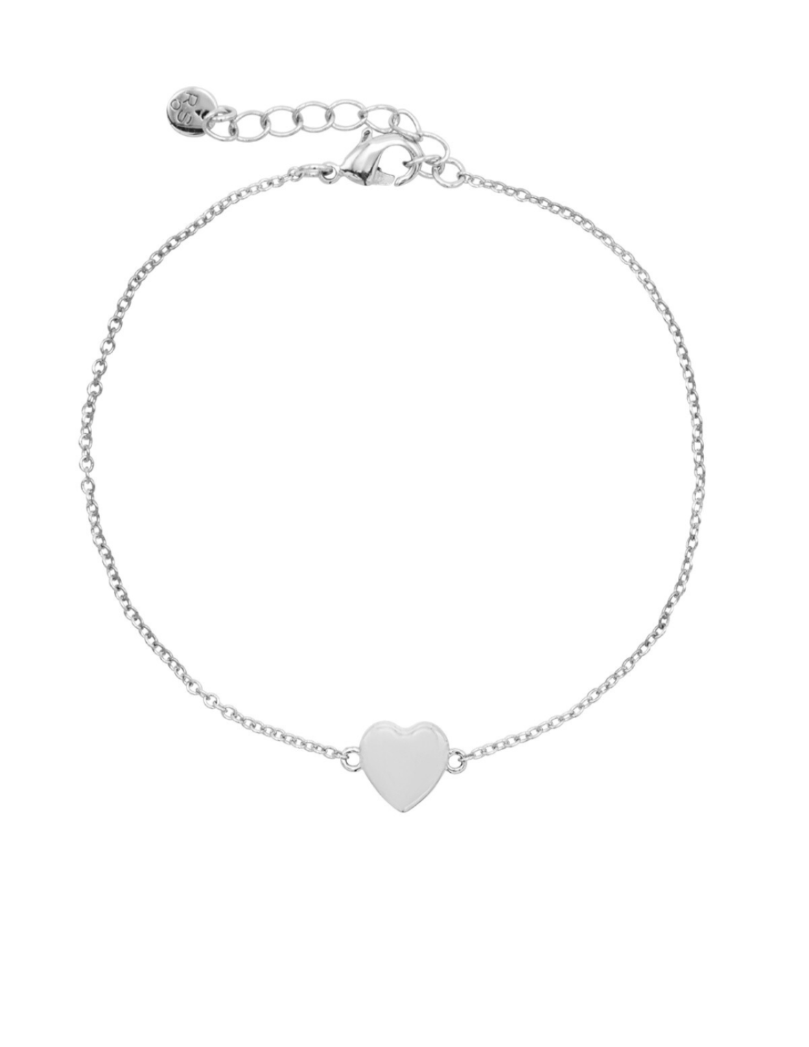 Heart of gold Armband Zilver