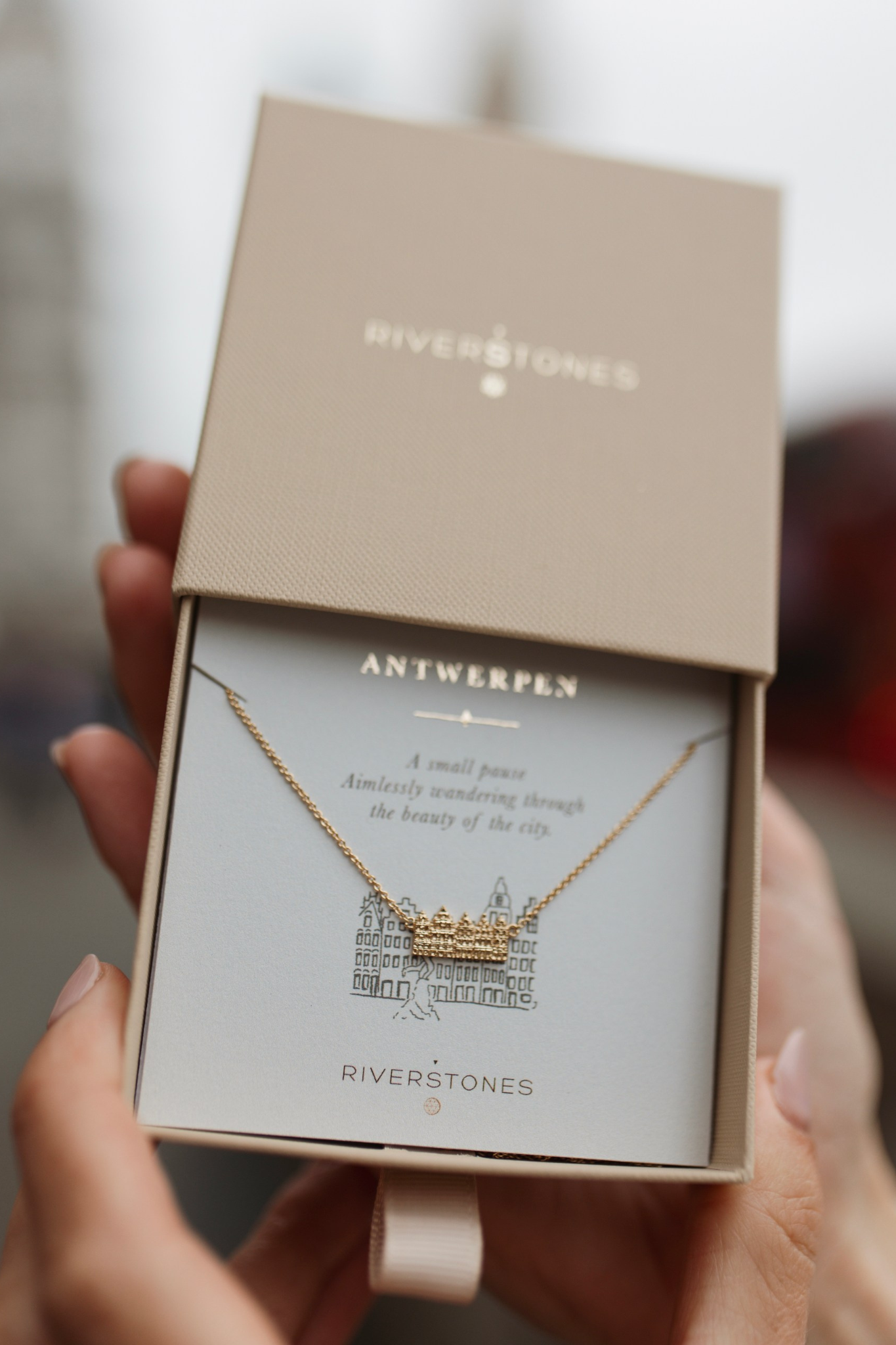 Antwerpen ketting grote markt goud