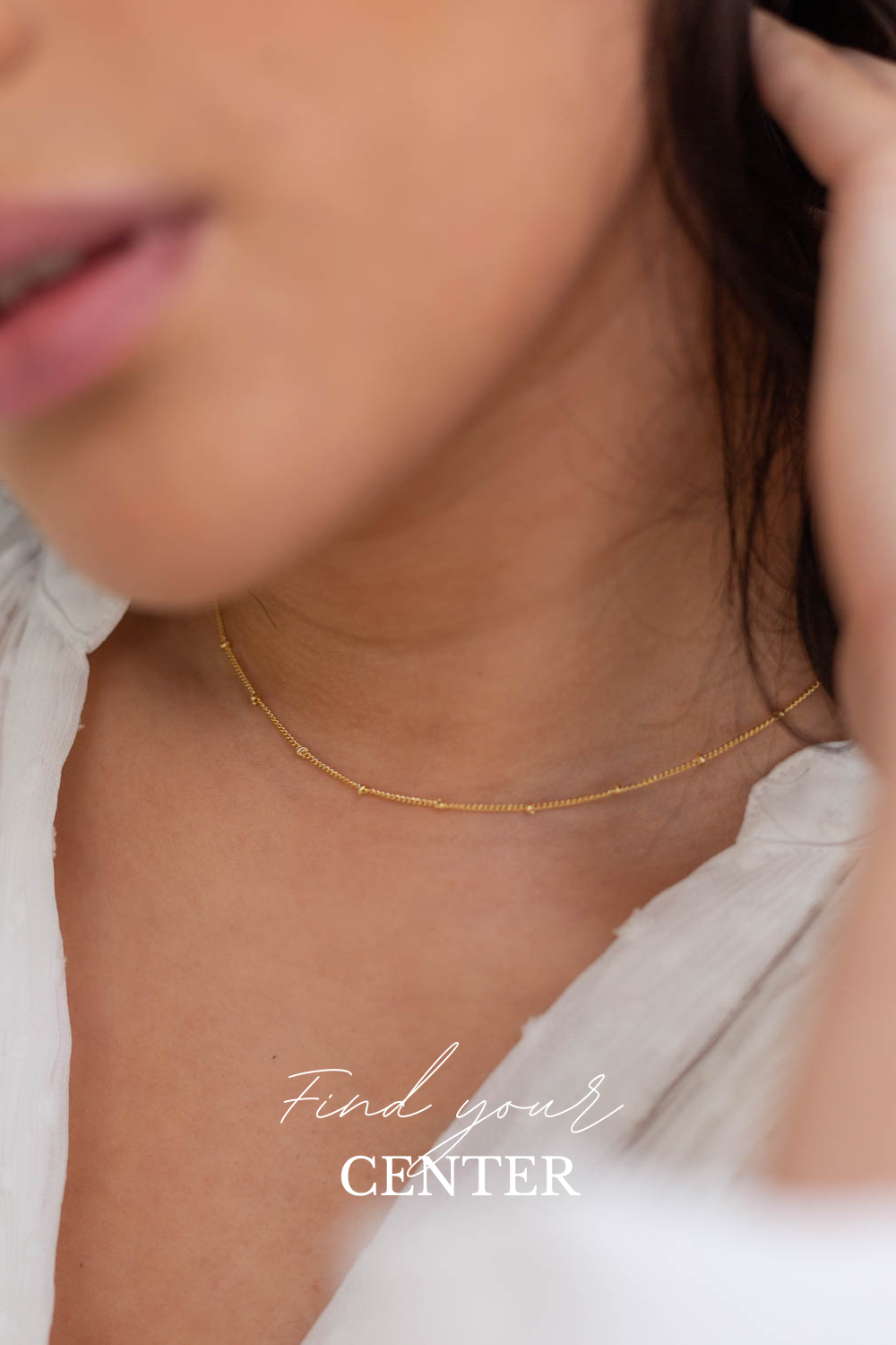 Balance ketting verguld chain