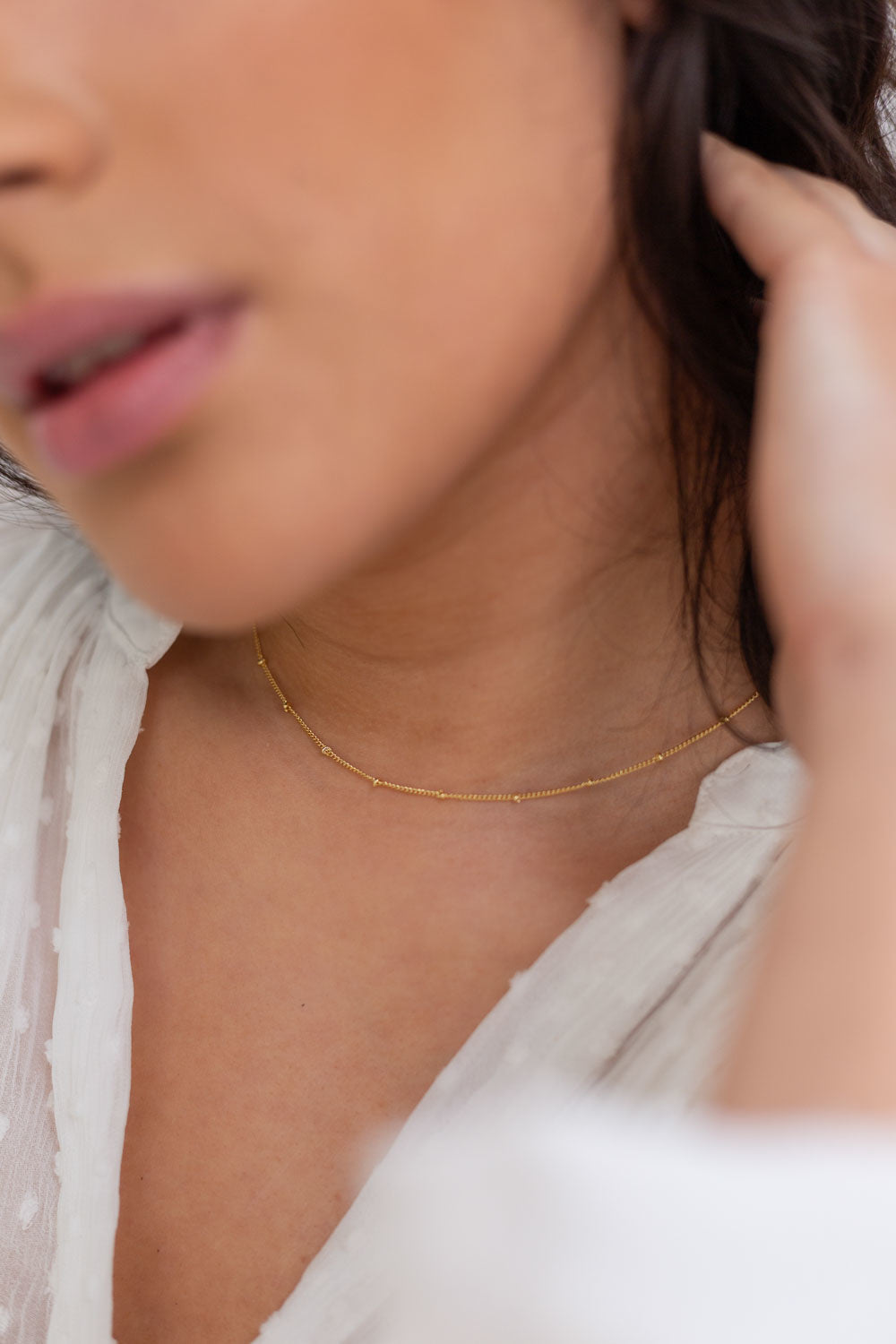 Balance ketting verguld