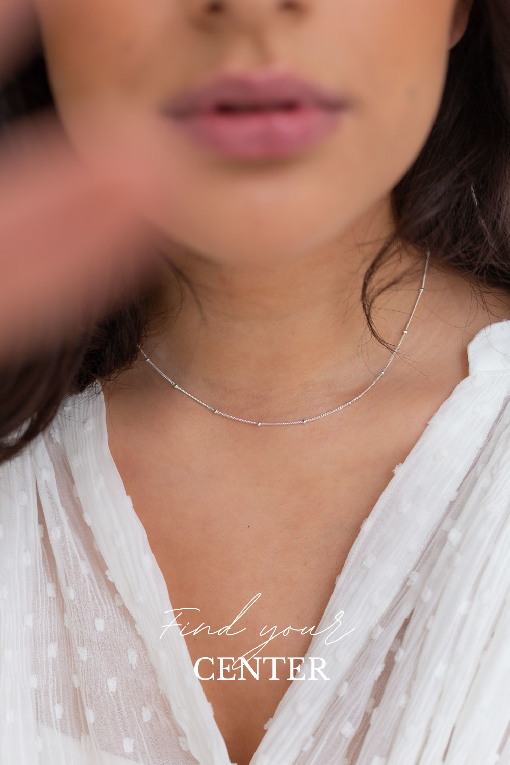 Balance ketting zilver chain