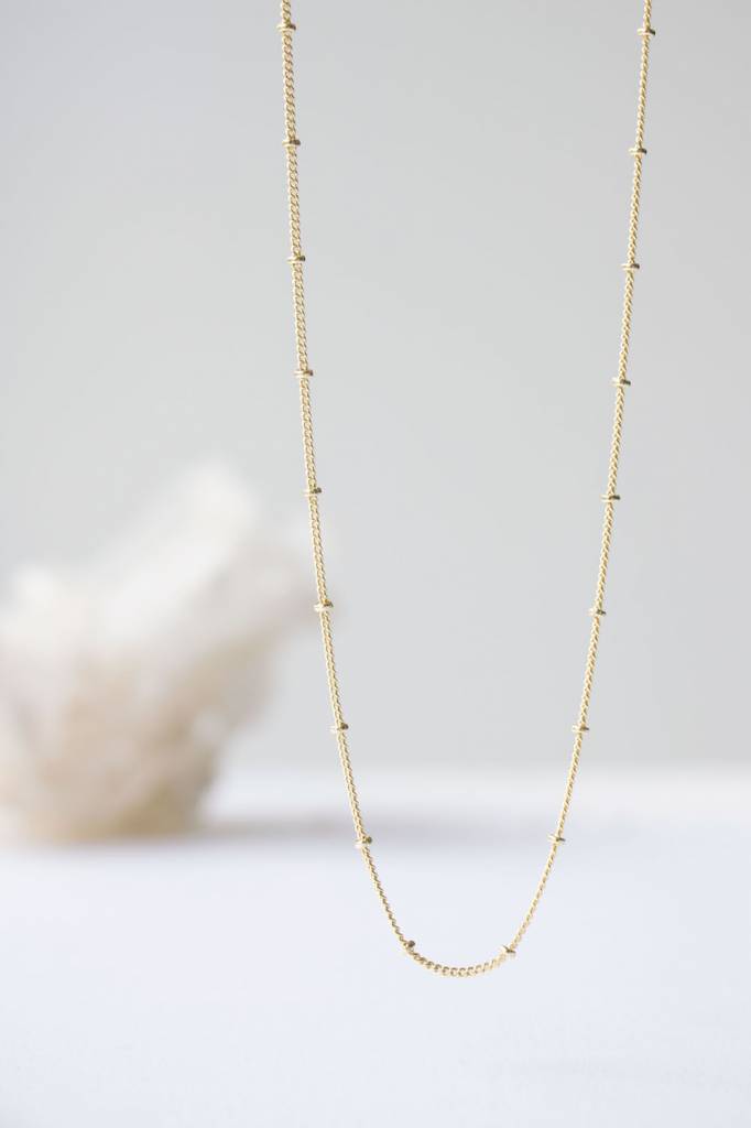 Balance necklace gold