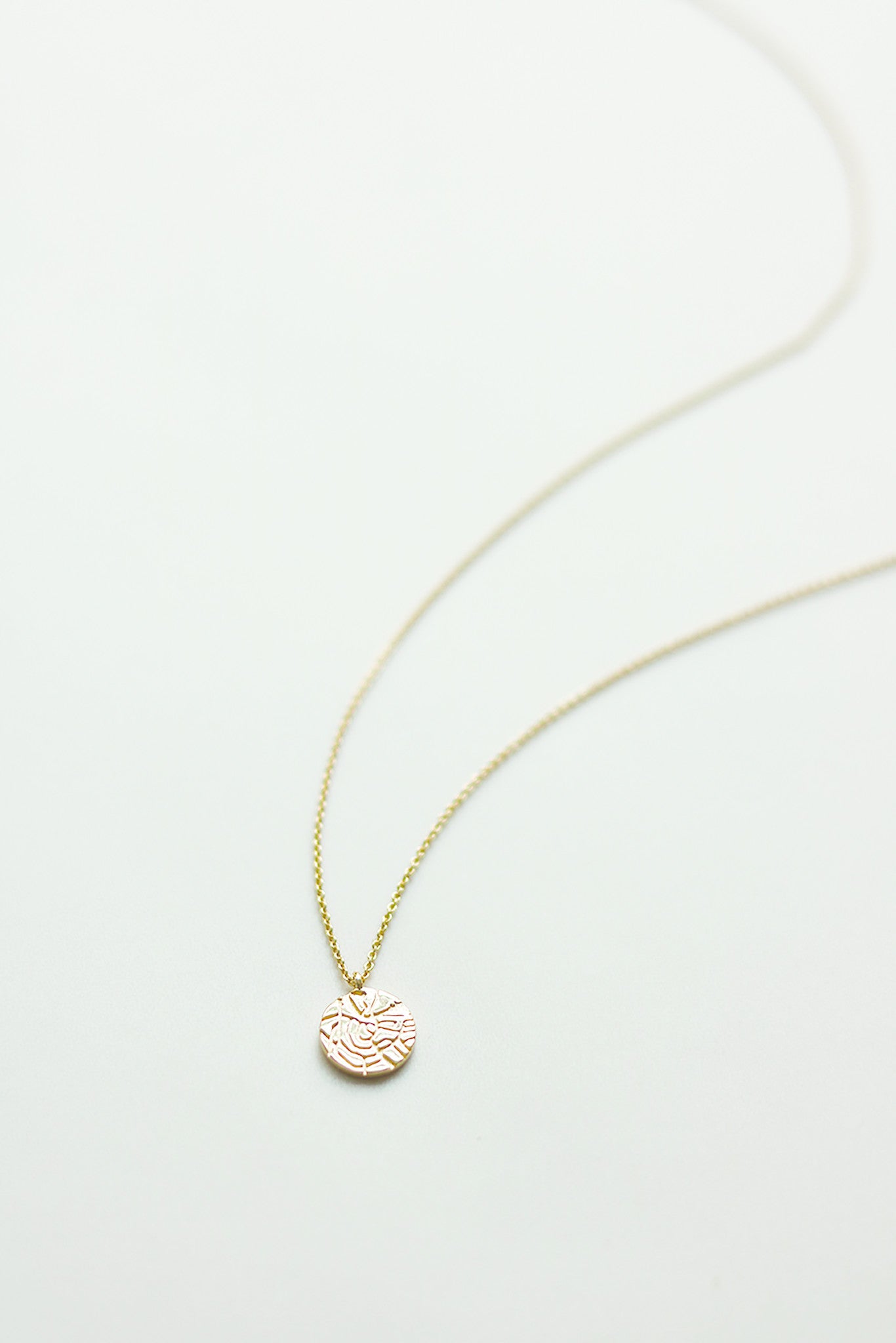 City ketting verguld amsterdam