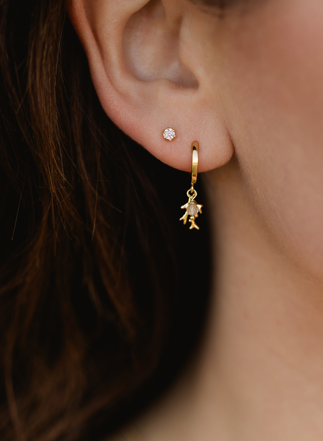 Coral hoops 3