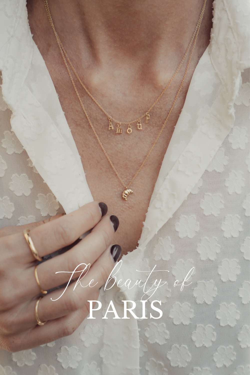 Croissant ketting