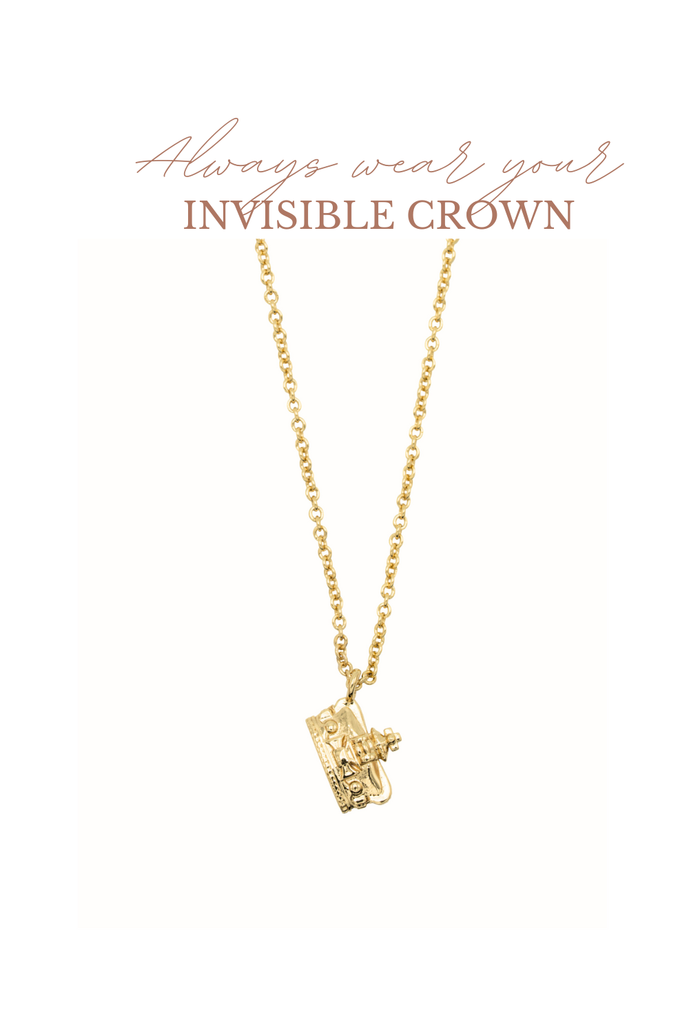 Crown necklace london