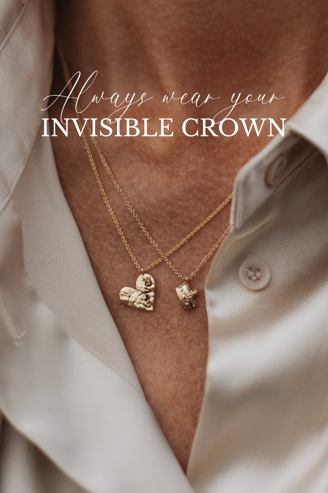 Crown necklace london