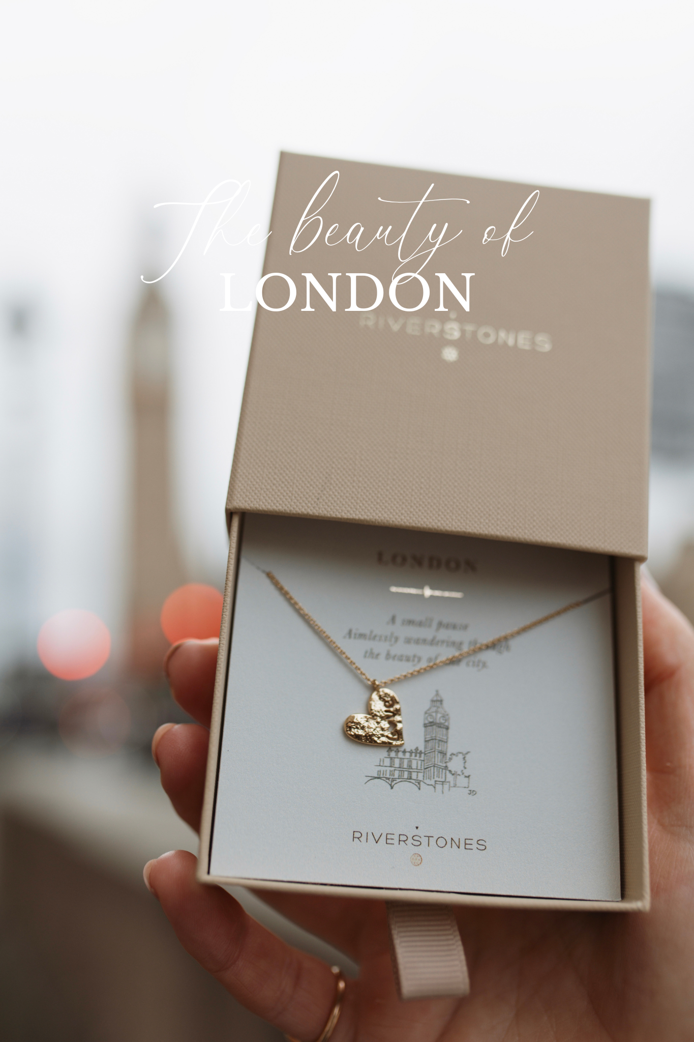 Hartje ketting goud