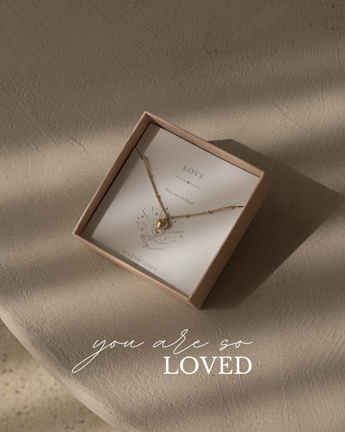 Hartje ketting loved