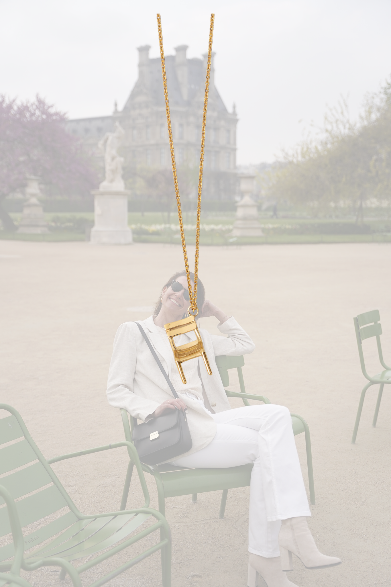 Jardin des tuleries necklace