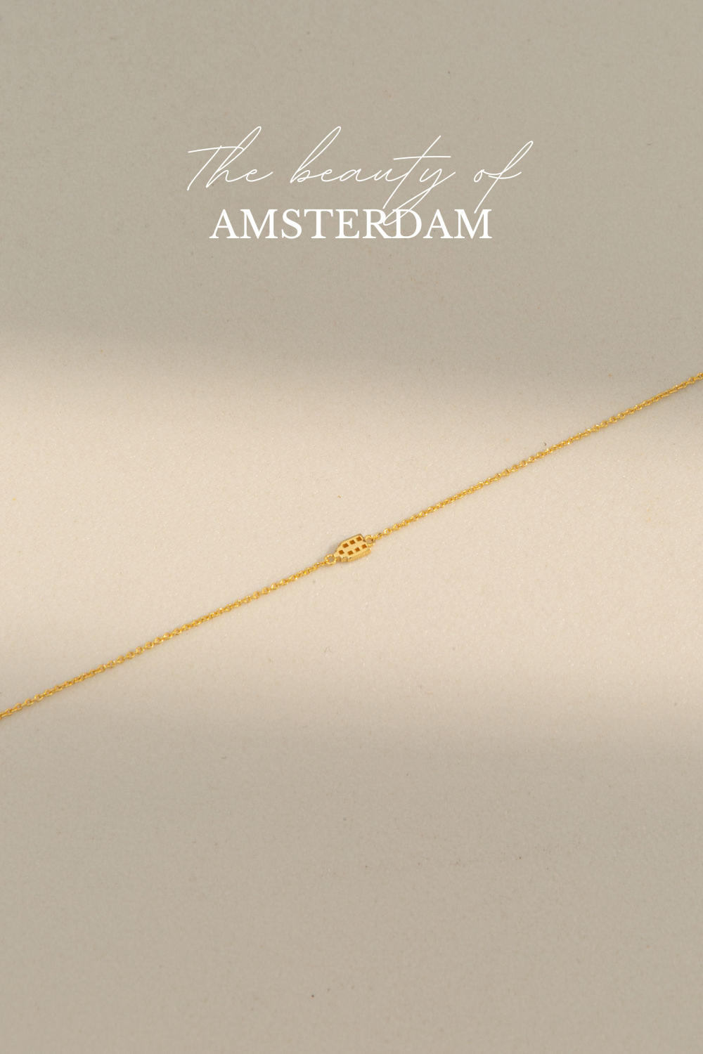 Jordaan armband verguld