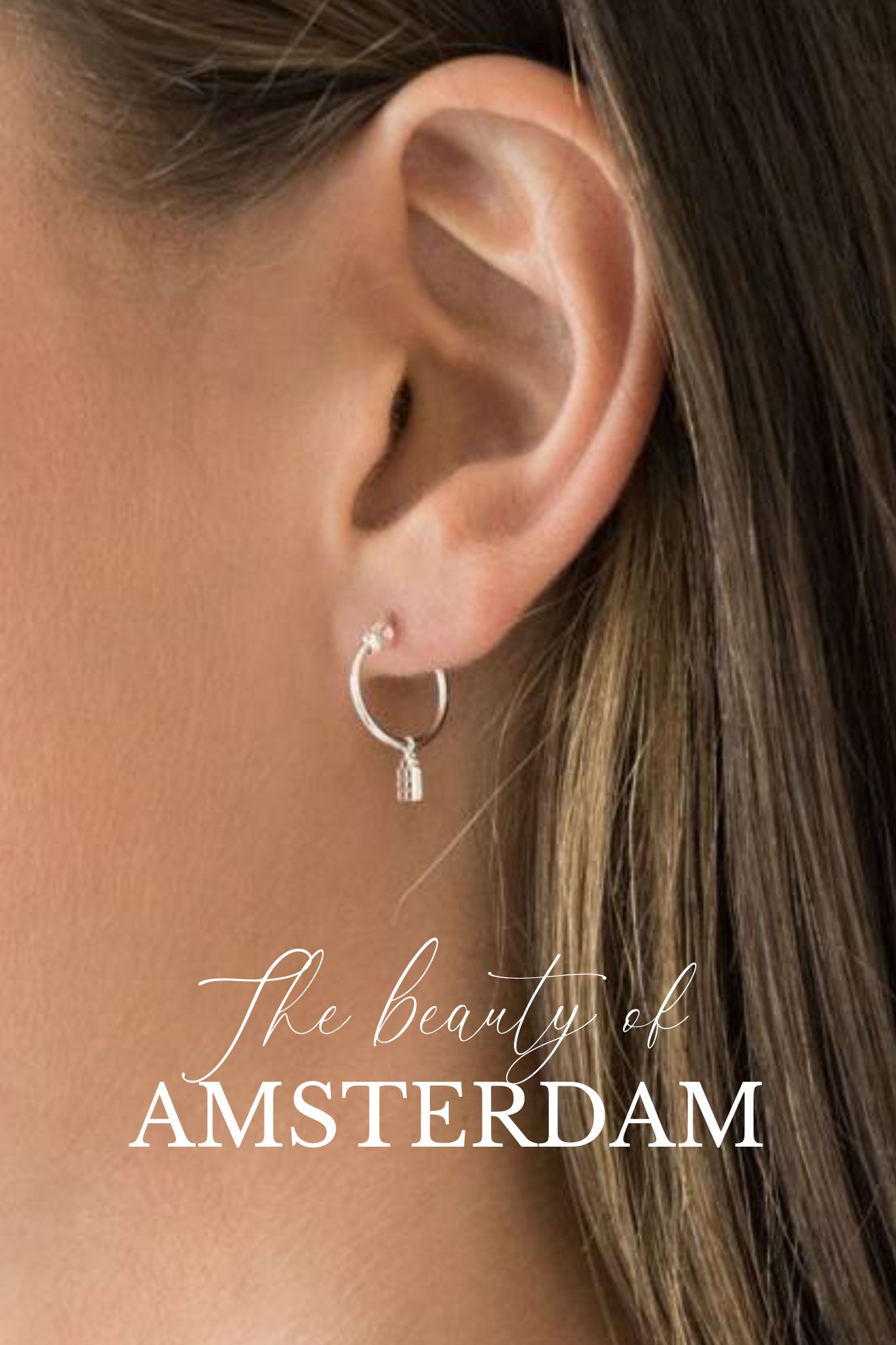 Jordaan hoops zilver tekst