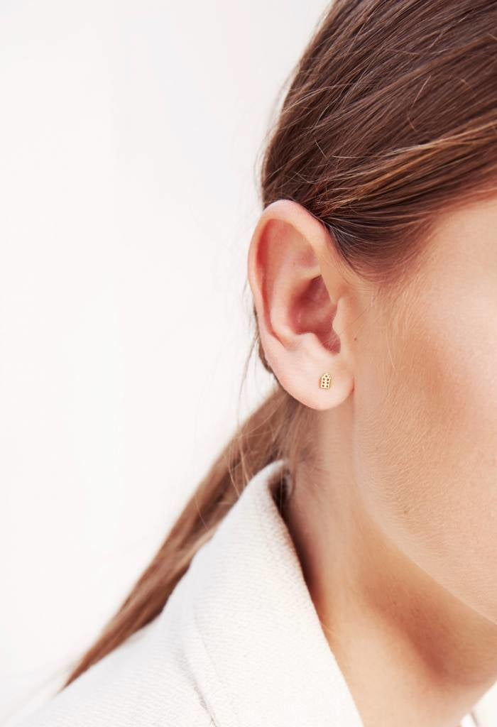 Jordaan Studs 14K Responsible Gold 