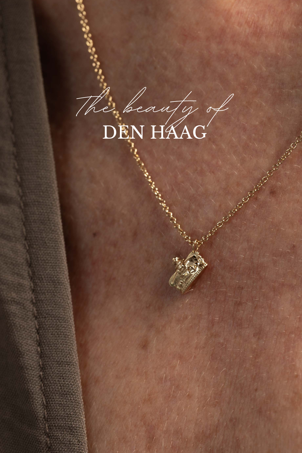 Kroon ketting goud