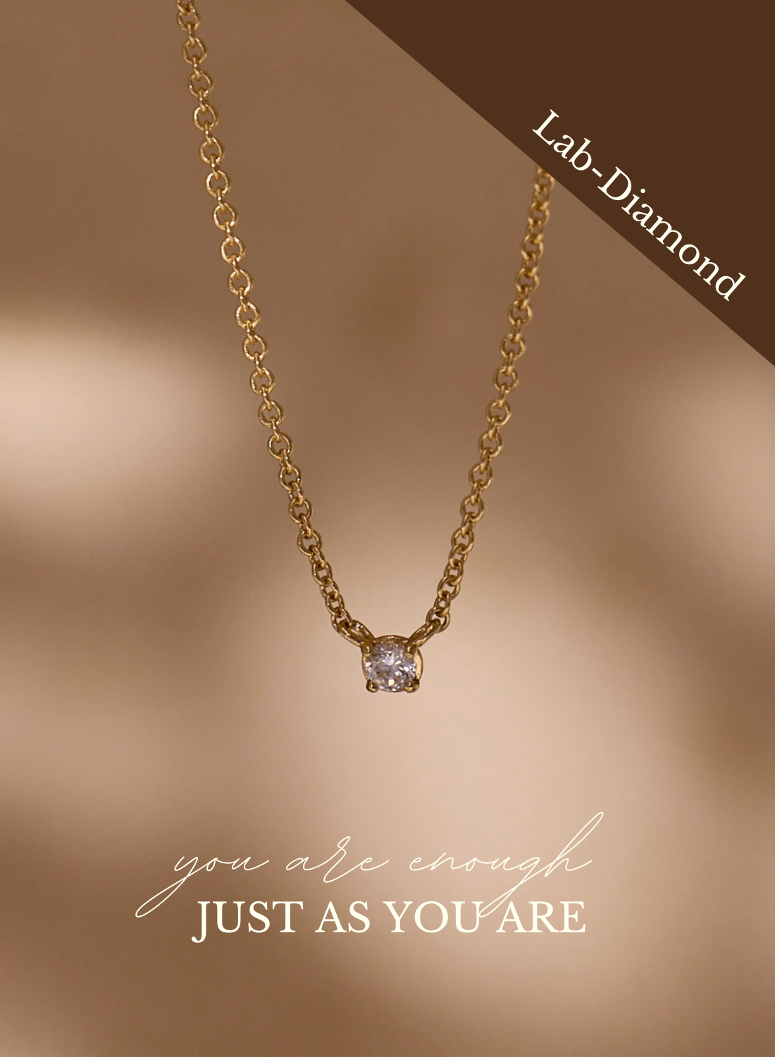 LAb diamond ketting 1