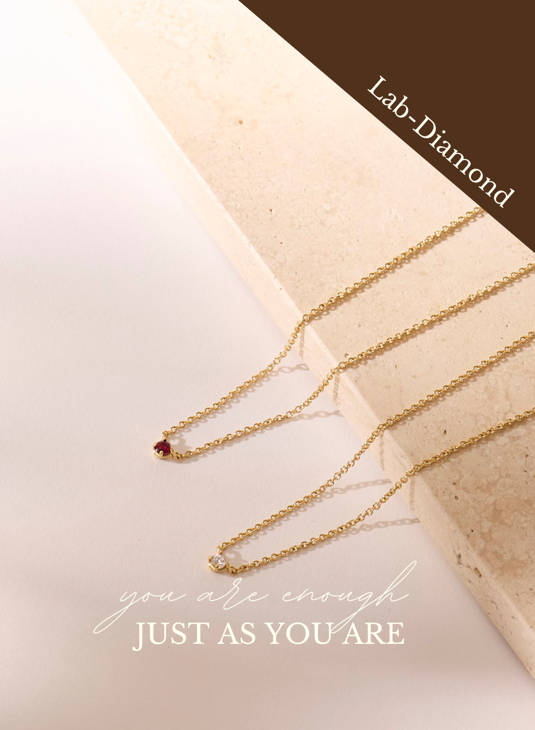 LAb diamond ketting 2