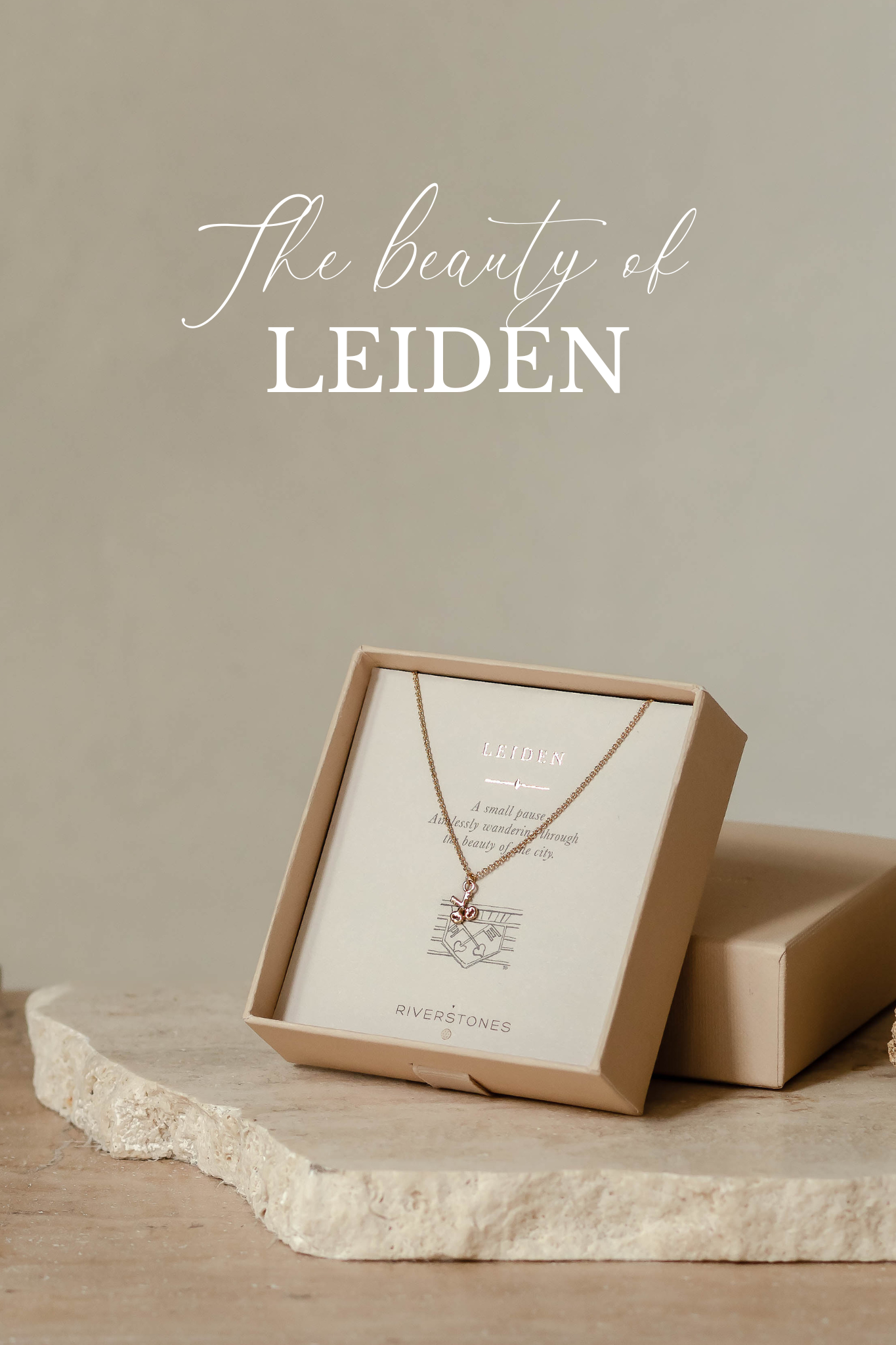 Leidse sleutels ketting tekst