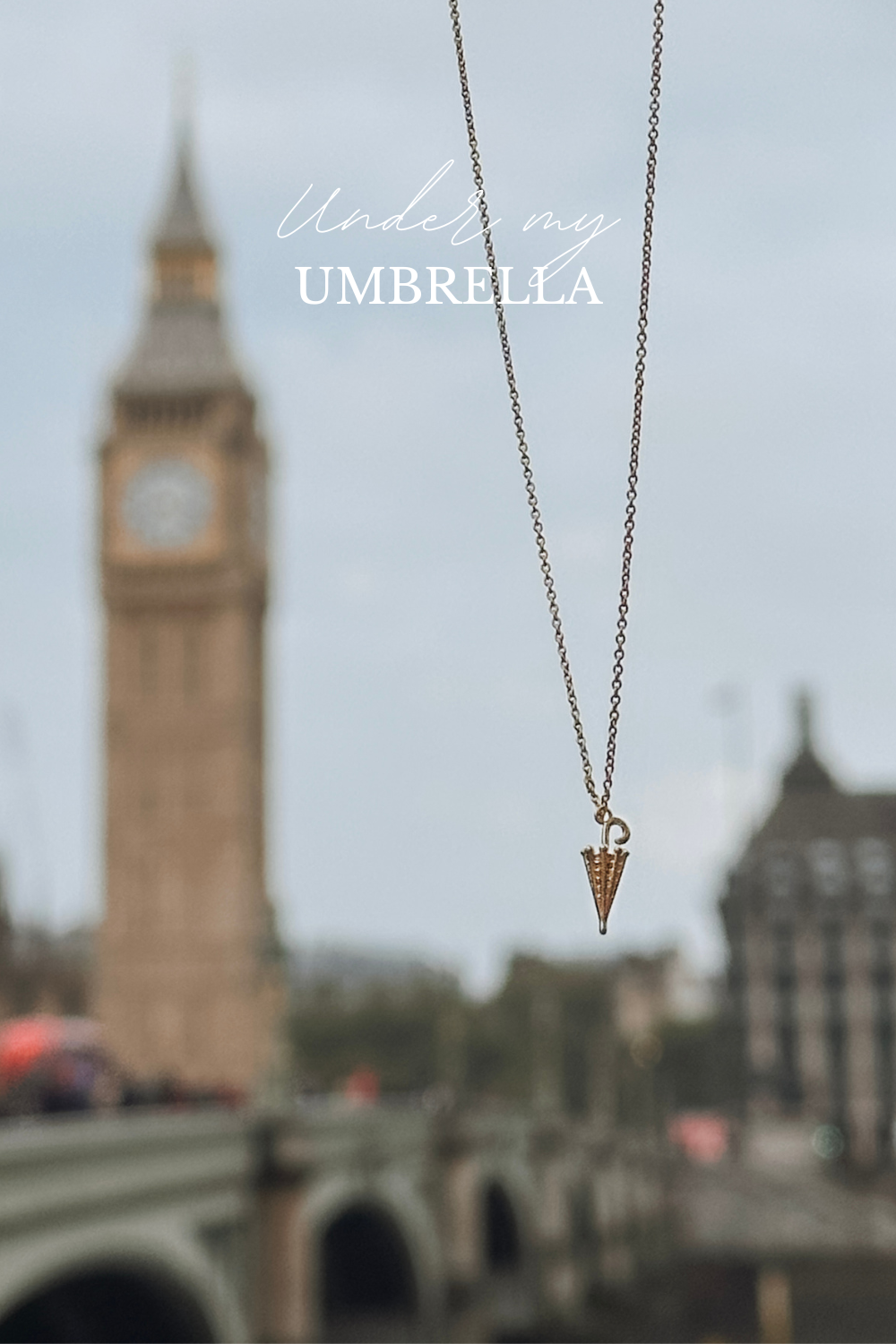 Londen necklace umbrella