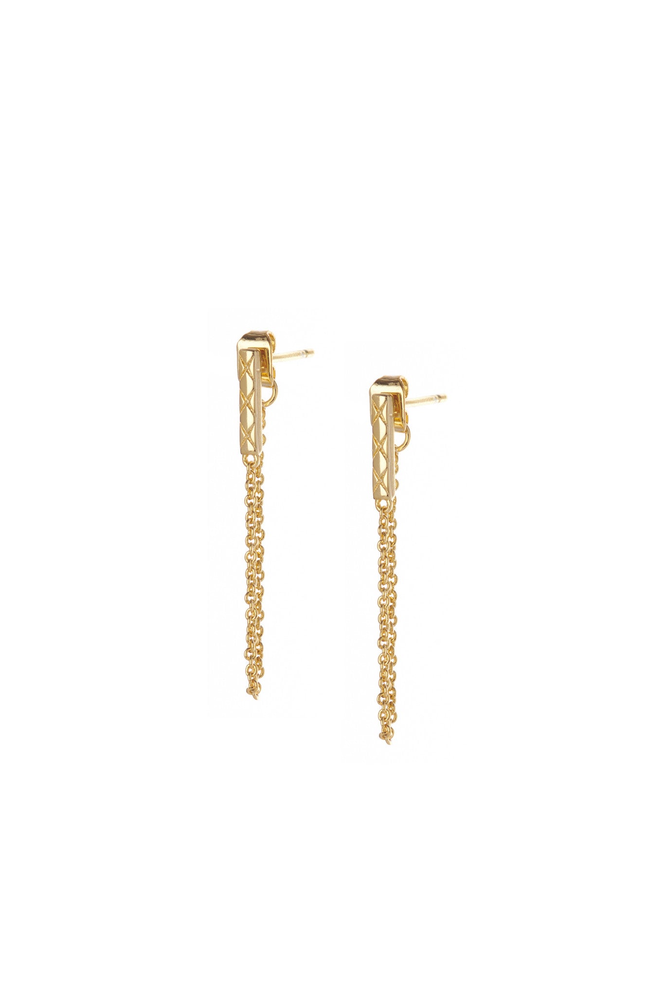 Metropolis Earrings Verguld