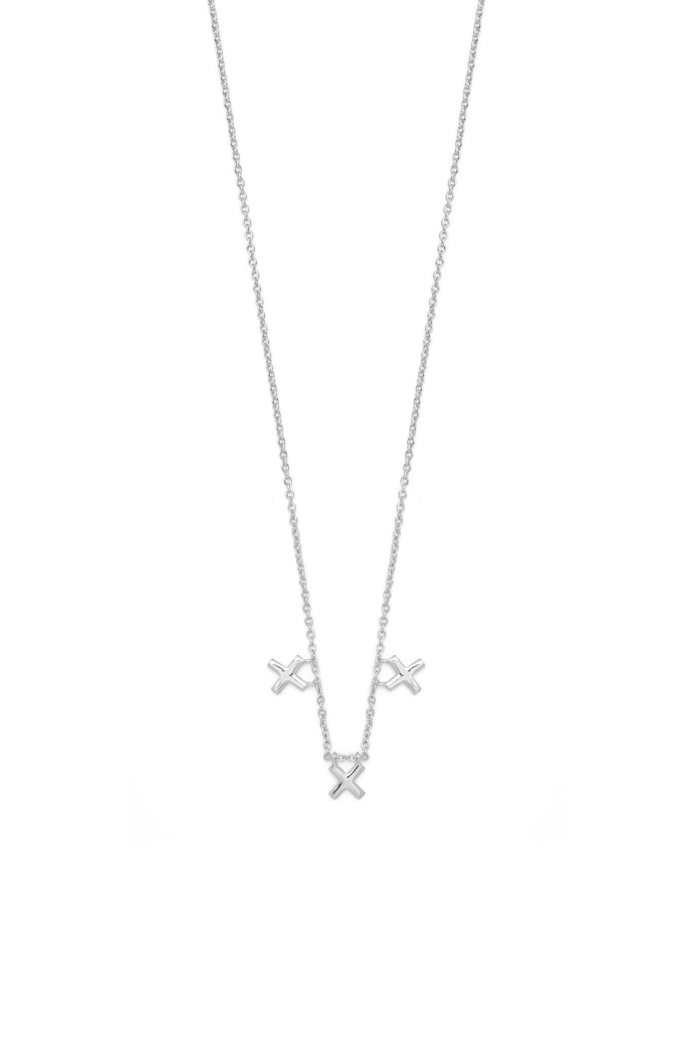 Metropolis ketting zilver