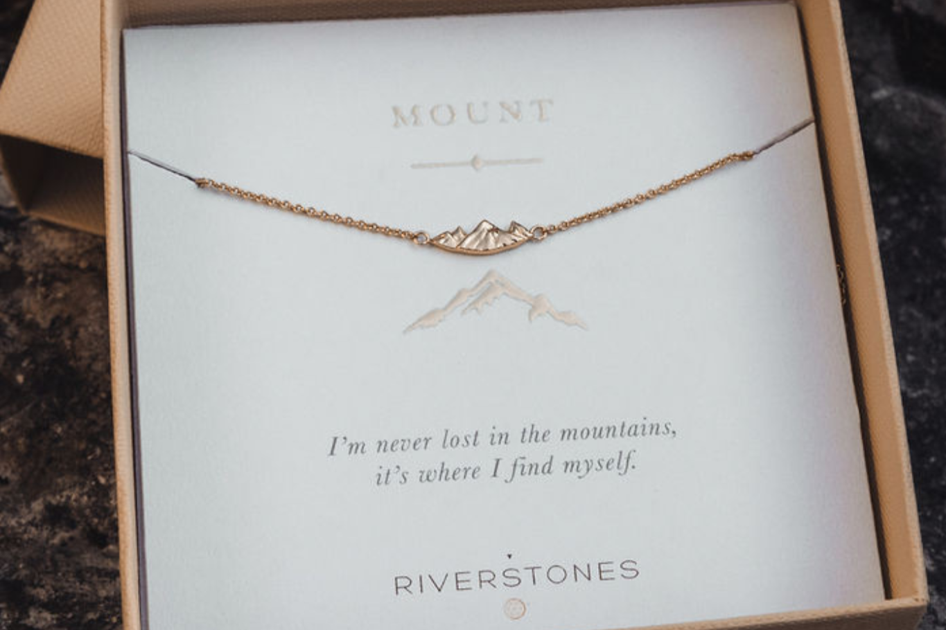 Mount ketting Judith Noordzij x Riverstones - Verpakking