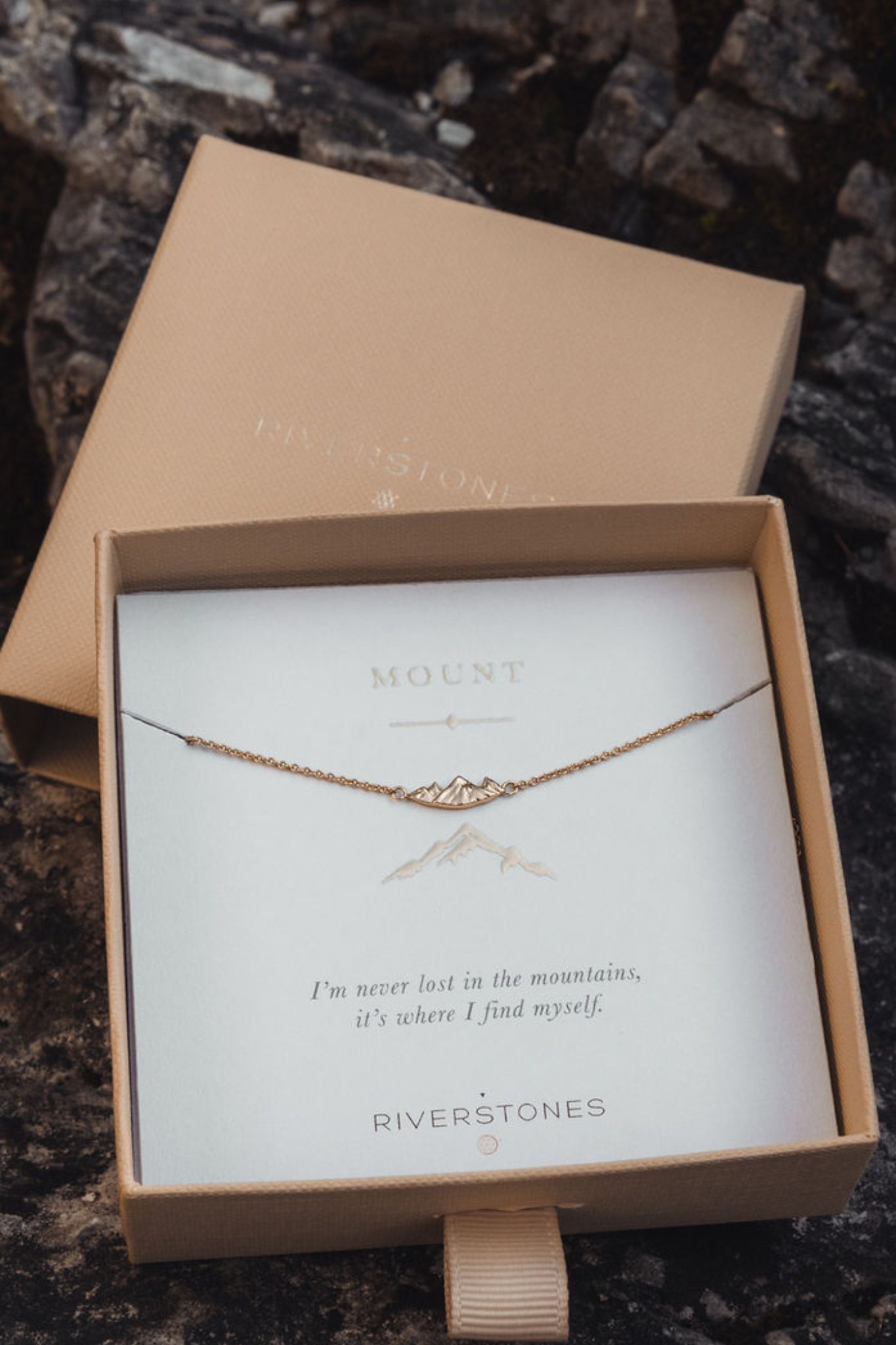 Mount ketting Judith Noordzij x Riverstones - Verpakking