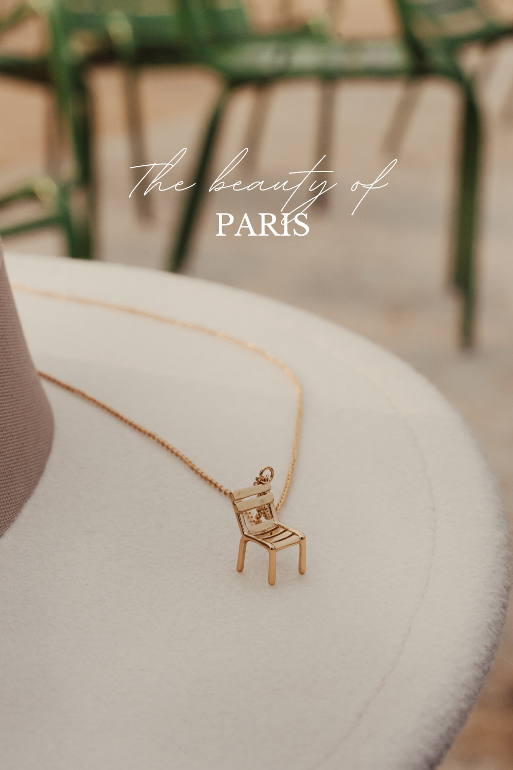 Parc du luxembourg ketting | Stoeltjes ketting