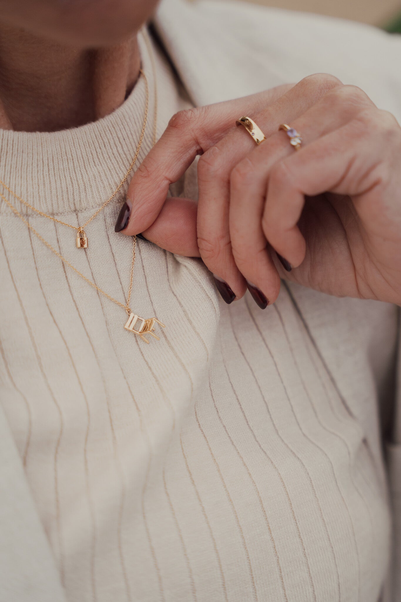 Parc necklace lookbook