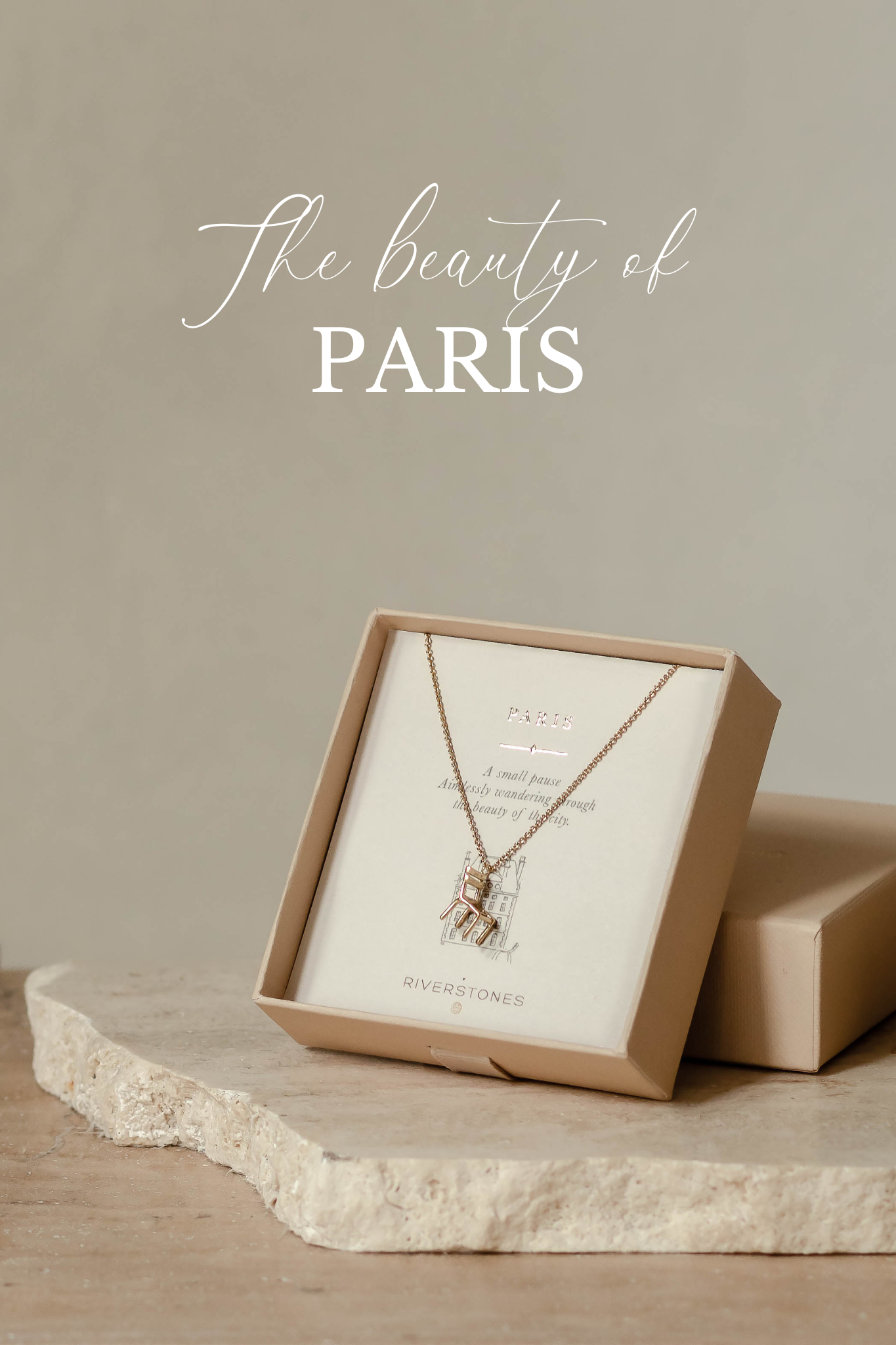 Paris necklace tekst