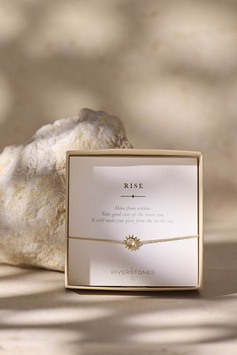 Rise armband verguld