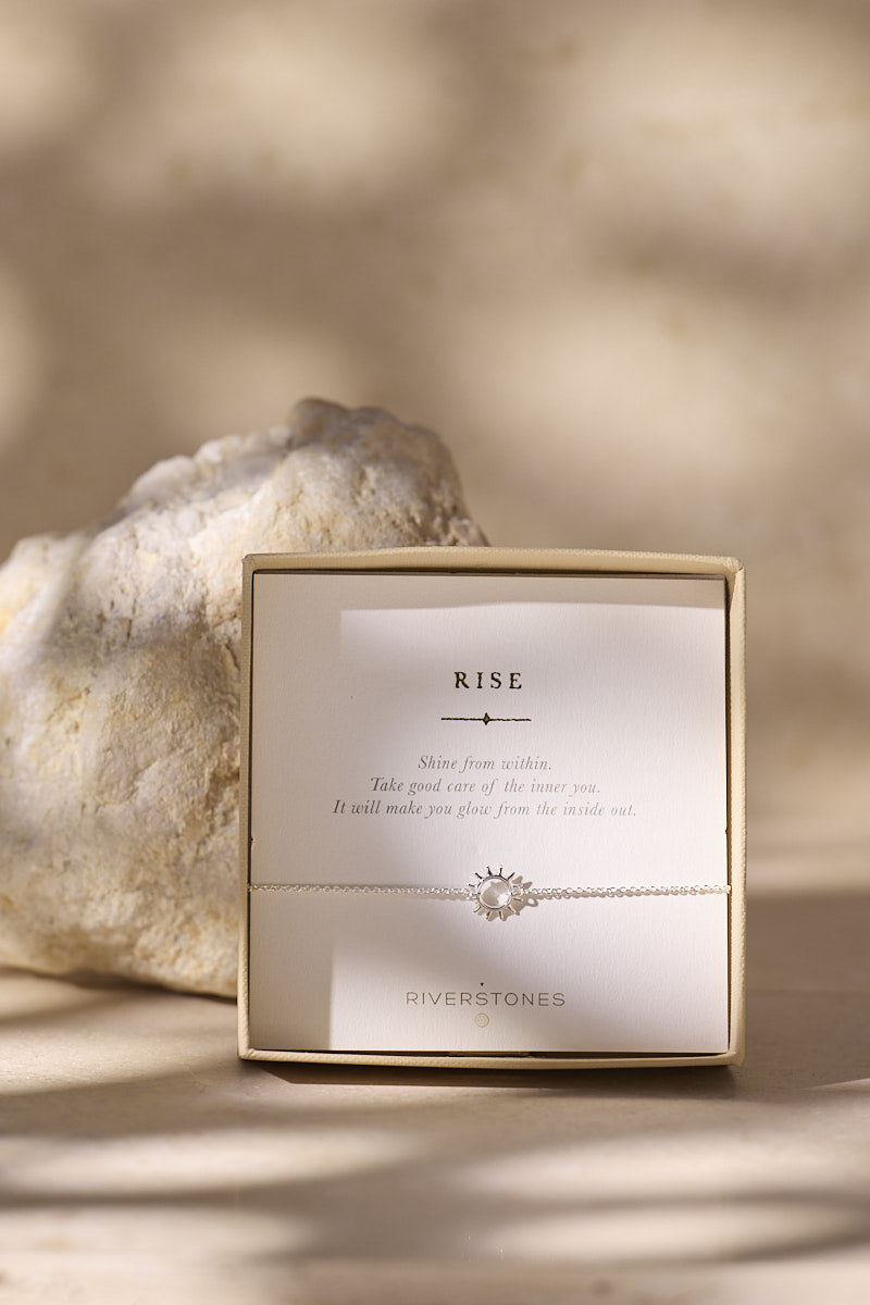 Rise armband zilver
