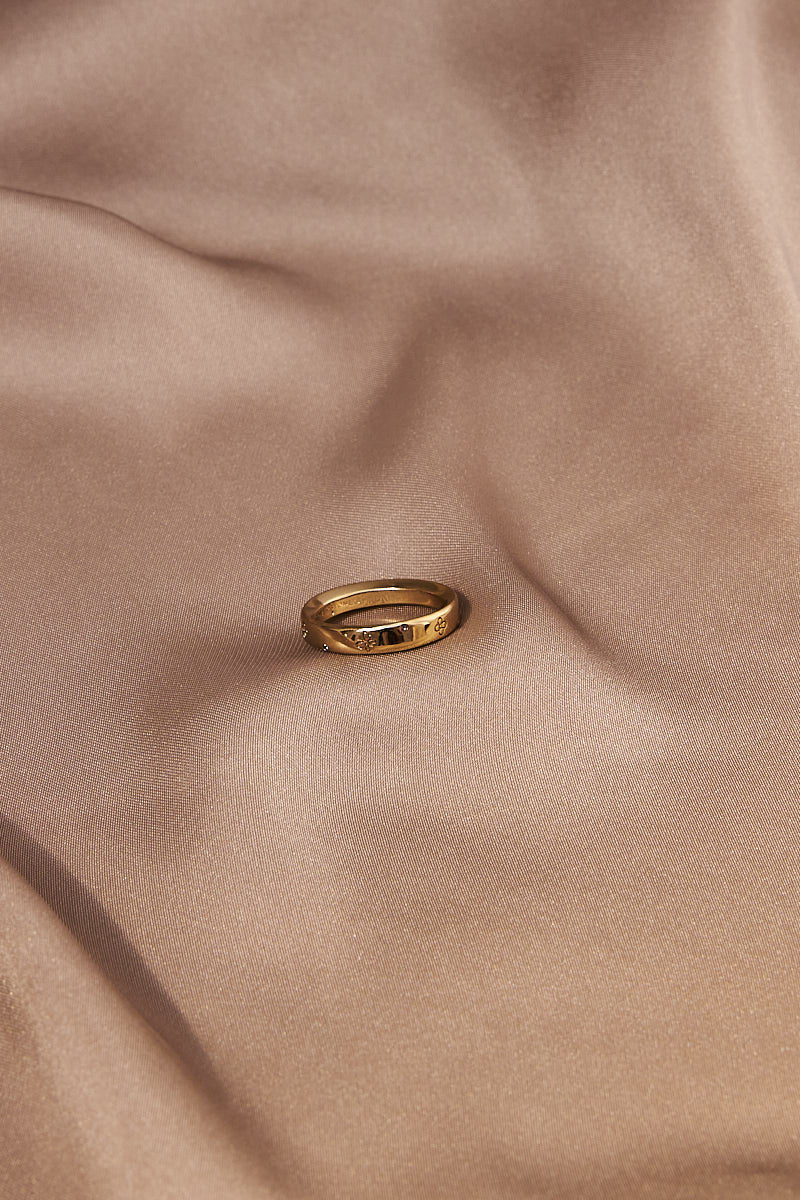 Soul ring op stof