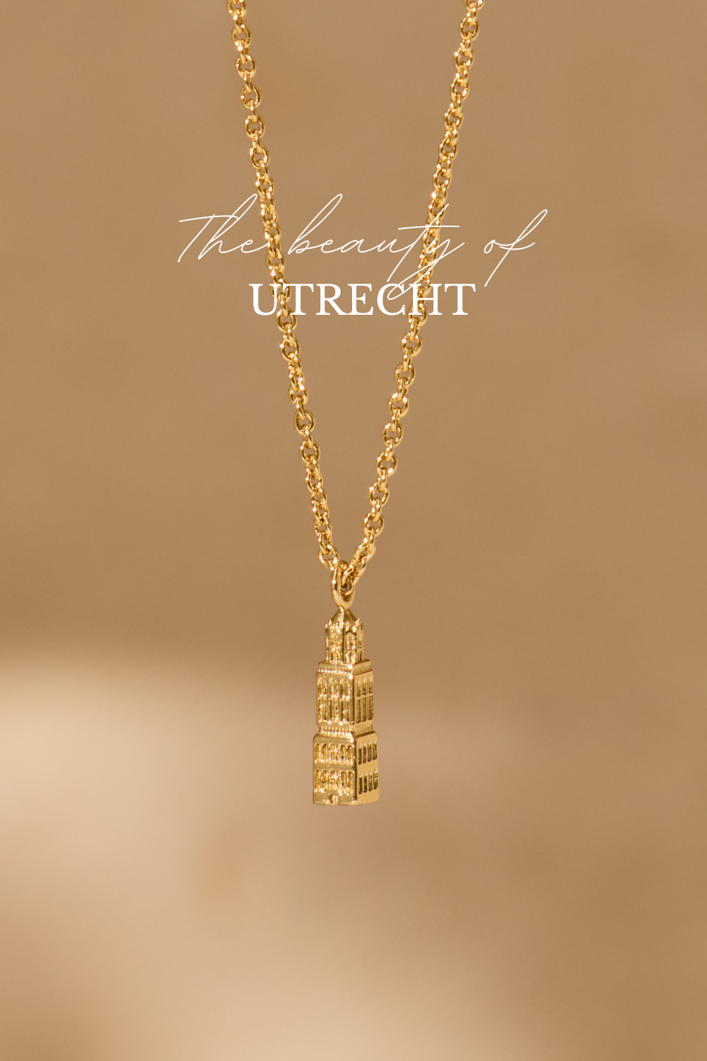 De Dom Ketting Utrecht - 14k Gerecycled Goud
