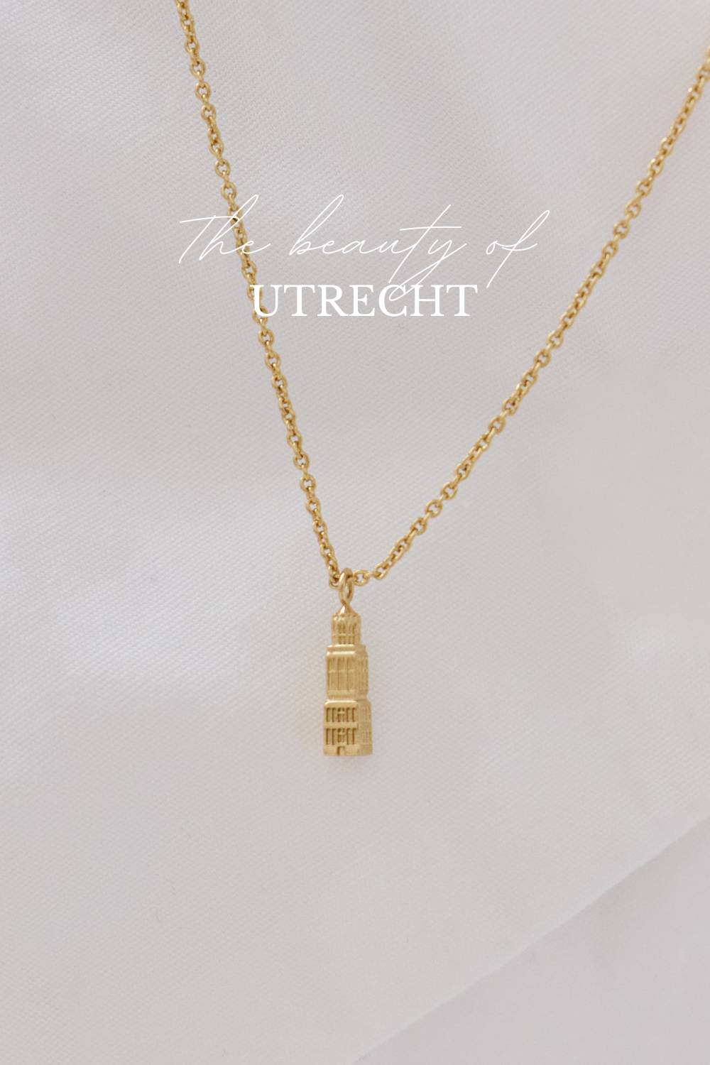 De Dom Ketting Utrecht - 14k Gerecycled Goud