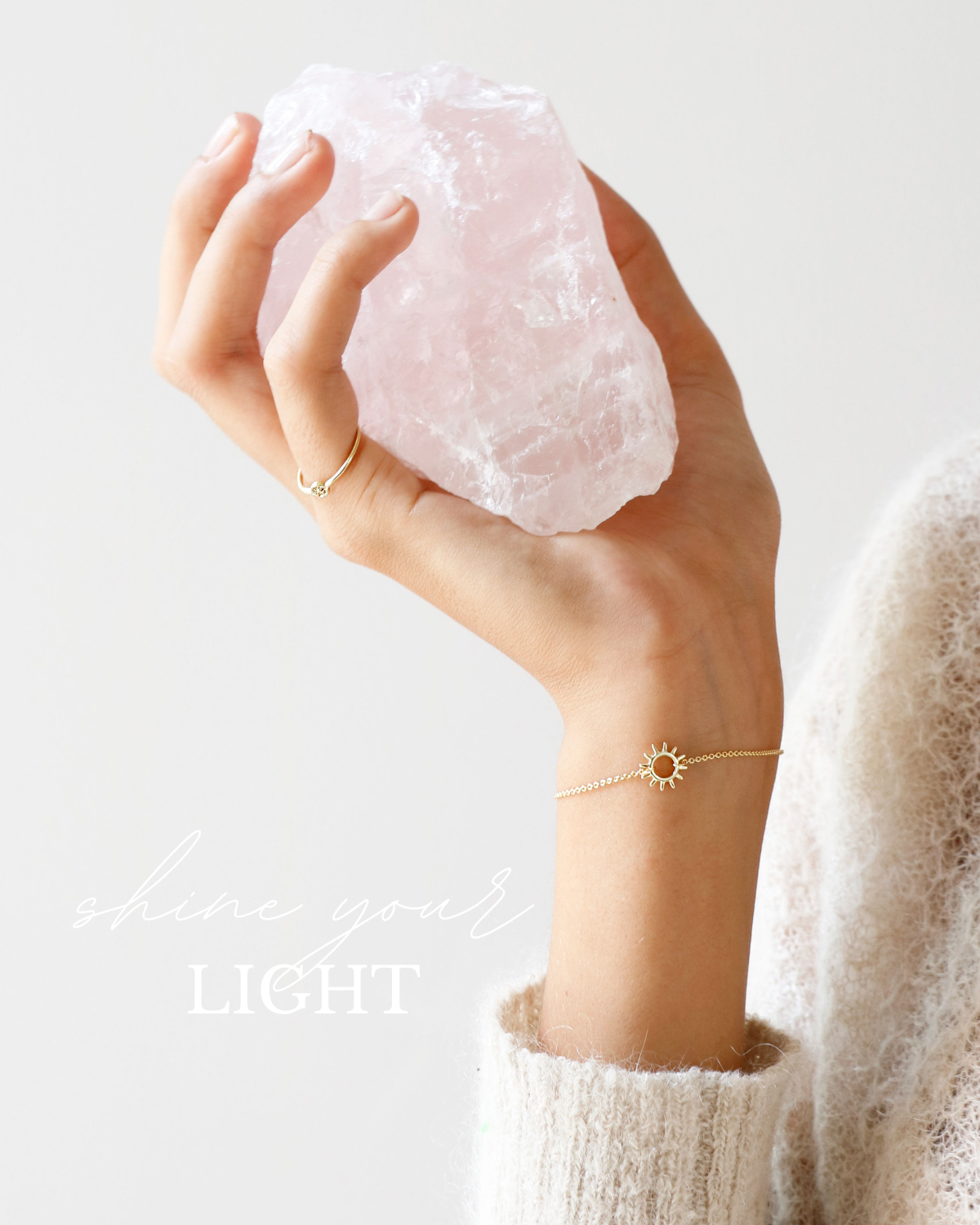 Zon armband verguld